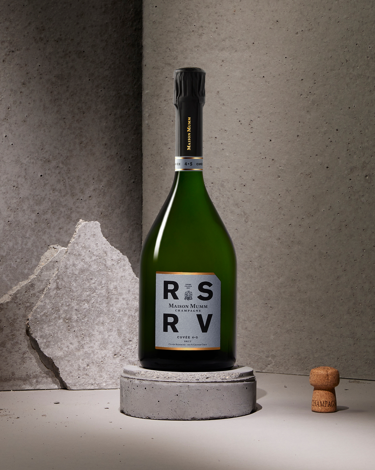 lifestyle RSRV cuvée 4.5 champagne