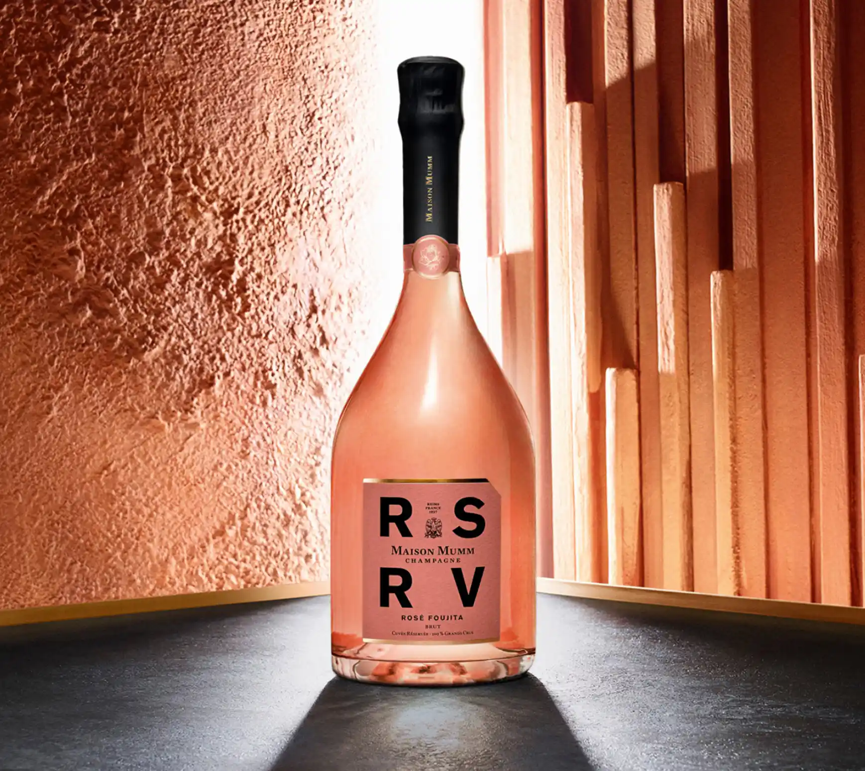 Foujita champagne RSRV rosé brut - vue face - image secondaire